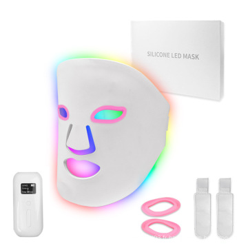 Photon Thérapie 7 Masque LED rechargeable de lumière couleur